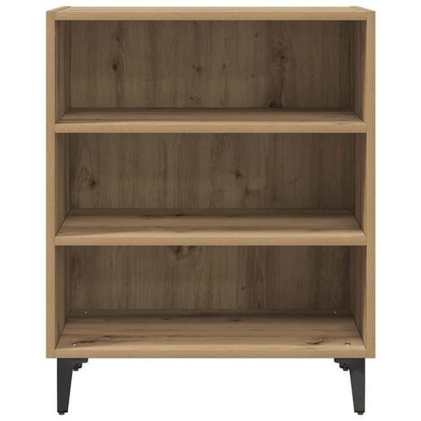 Maison Exclusive - Buffé i ek, hantverk 57x35x70 cm, ingenjörsträ.