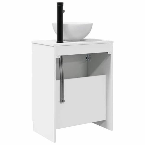 Maison Exclusive - Badeværelsesmøbel med hvid vask 54 x 35 x 83 cm