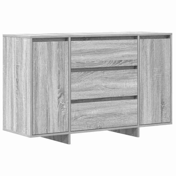 Maison Exclusive - Buffé Grå Sonoma 120 x 41 x 75 cm Ingenjörsträ