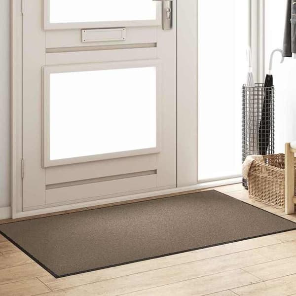 Maison Exclusive - Beige ja Musta Sisäänkäyntimatto 90 x 150 cm 100% Polyamidia
