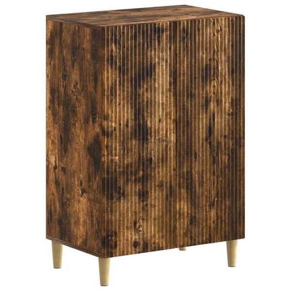 Maison Exclusive - Skoskab ARNHEM 59,5 x 39,5 x 90 cm Røget eg
