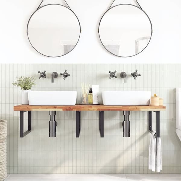 Maison Exclusive - Badeværelsesmøbel top i oliefinish 140x60x4cm