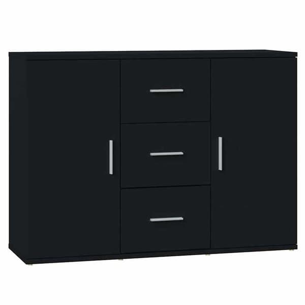 Maison Exclusive - Buffet Sort 91x29,5x65 cm Ingeniørtræ Svart