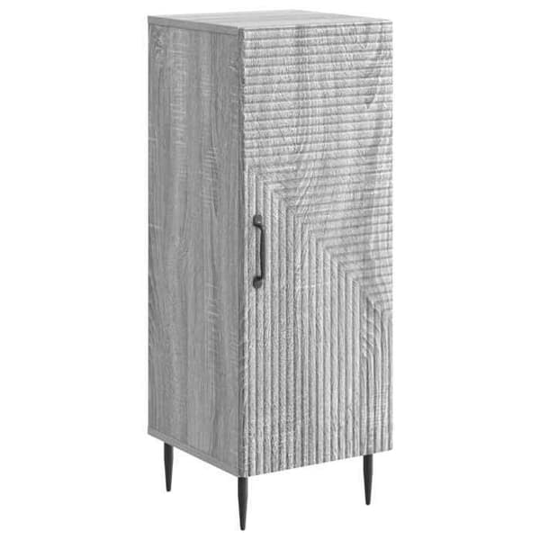 Maison Exclusive - Buffé Sonoma grå 33 x 34,5 x 89,5 cm Ingenjörsträ