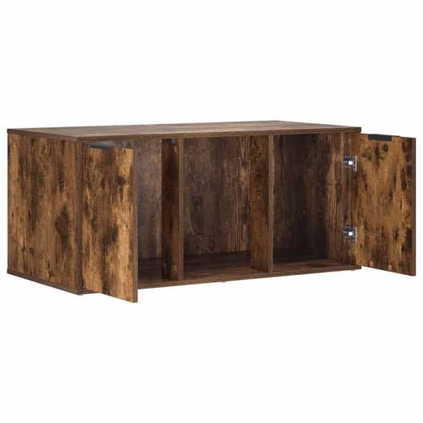 Maison Exclusive - Møbel til kattebakke Røget eg 100 x 49 x 45 cm Rökt ek