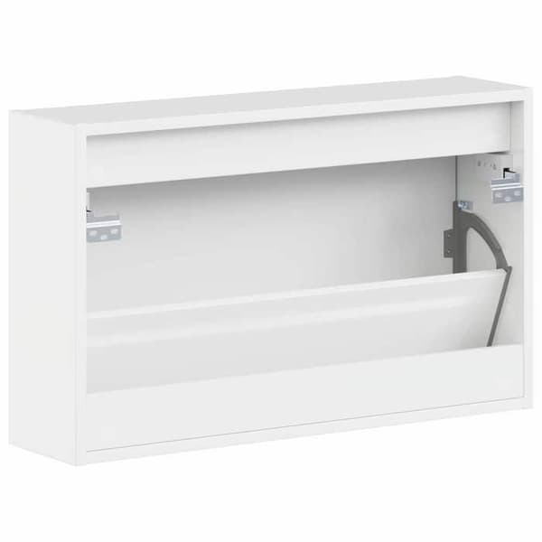 Entréemøbel - EKSKLUSIV HUS - UTRECHT - 71x17x43 cm - Hvid - Vendbare døre
