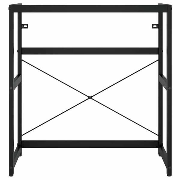 Maison Exclusive - Badeværelsesvaskeramme Sort 79x38x83 cm Jern