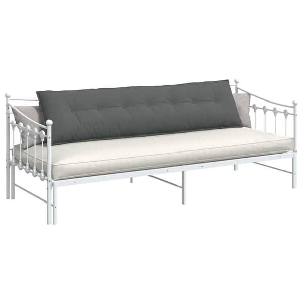 Selkätyyny - MAISON EXCLUSIVE - 200 x 19 x 50 cm - Tummanharmaa - Suorakulmainen - Polyesteritäyte Mörkgrå