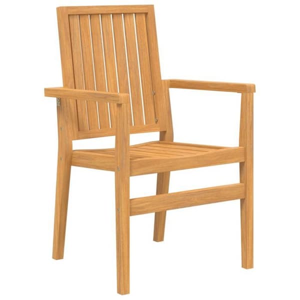 Maison Exclusive - 9 osan puutarhapöytäryhmä kestävästä teak-puusta
