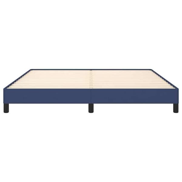 Maison Exclusive - Sengestel uden madras blå 160x200 cm stof