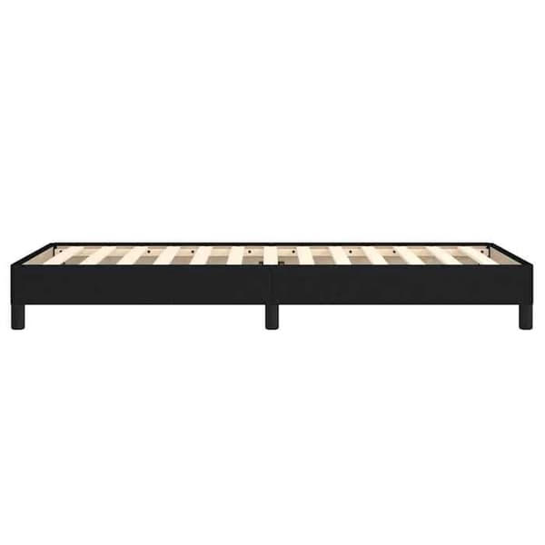 Maison Exclusive - Sengestel uden madras sort 90x200 cm stof