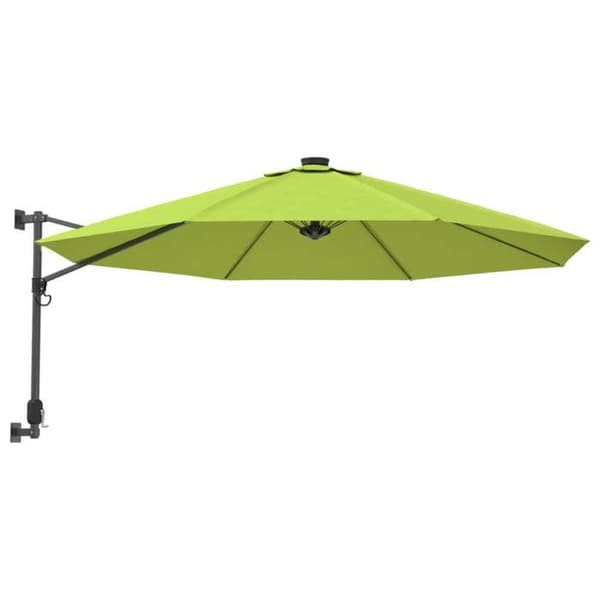 Maison Exclusive - Väggparasol äpplegrön 290 cm