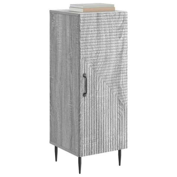 Maison Exclusive - Buffé Sonoma grå 33 x 34,5 x 89,5 cm Ingenjörsträ