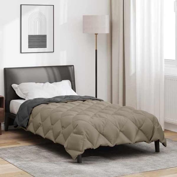 Maison Exclusive - Vinterdyne 140 x 220 cm 450 gsm Mikrofiber (100% polyester)
