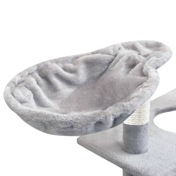 Maison Exclusive - Kattekradsetræ med sisal kløer 150 cm Grå grå