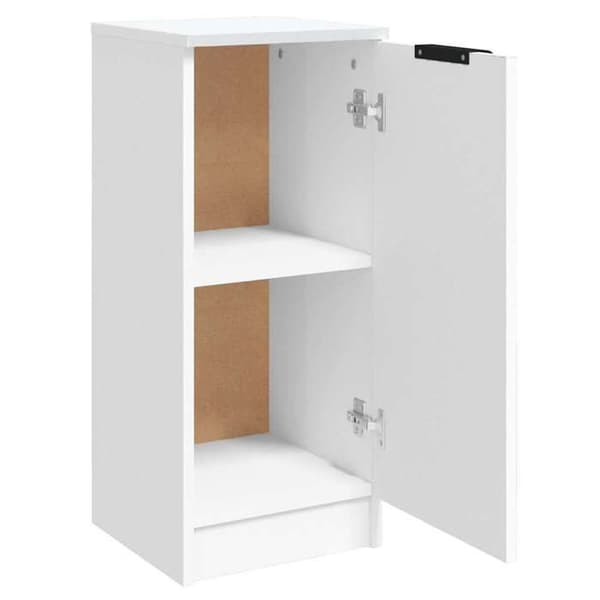 Maison Exclusive - Hvid Buffet 30x30x70 cm Ingeniørtræ Vit