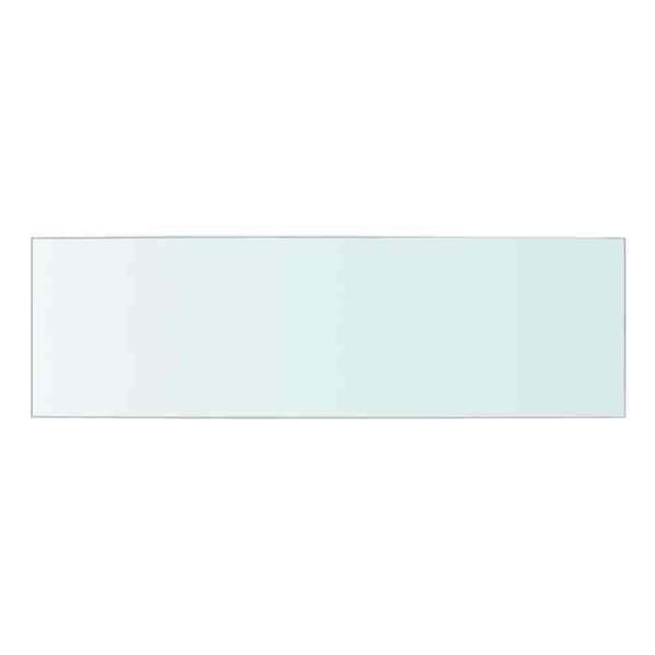 Maison Exclusive - Hyllpaneler 2 st Glas Transparent 50 x 15 cm