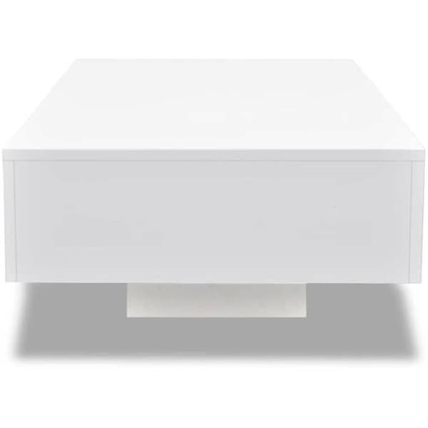Maison Exclusive - Hvid blank sofabord Matt vit