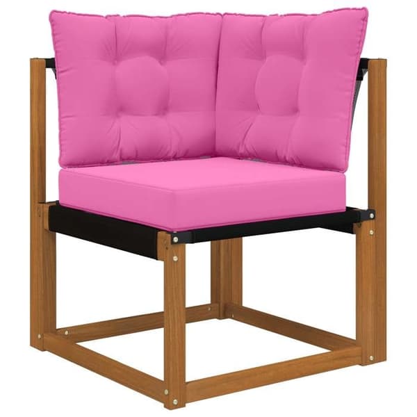 Maison Exclusive - Udendørs sofa pude Polyester Rosa 50,5 x 50,5 cm Ros