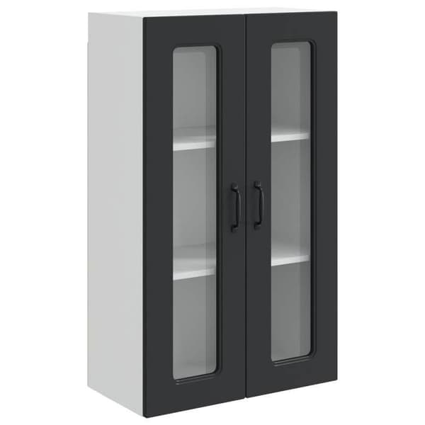 Maison Exclusive - Kalmar Sort opvaskemaskinepanel 60 x 31 x 100 cm Svart