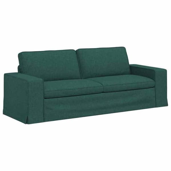 Maison Exclusive - Sæt af 2 sofaer Mørkegrøn stof