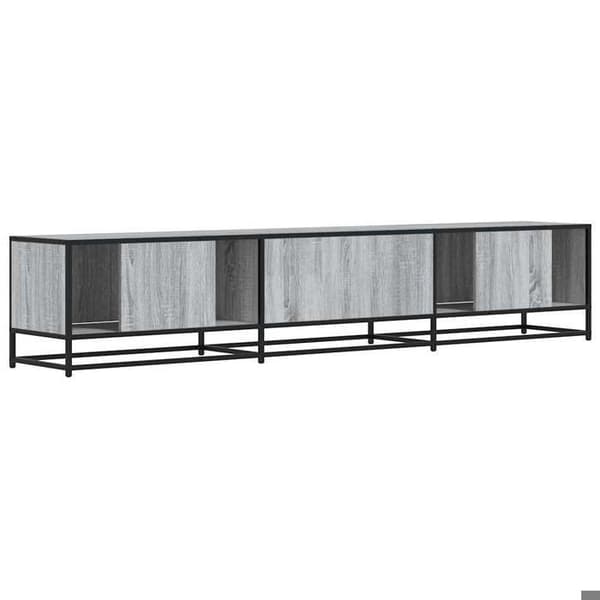 Maison Exclusive - TV-møbel sonoma grå 210x35x41 cm ingeniørtræ