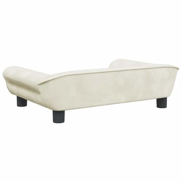 Maison Exclusive - Koiran sänky, kerma 70x48x22 cm sametti Grädde