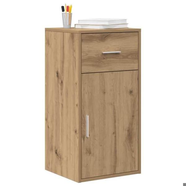 Maison Exclusive - Buffé i hantverksmässig ek 38 x 34 x 75 cm