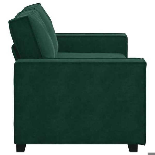 Maison Exclusive - Soffa 2 platser mörkgrön 180 x 78 x 84 cm sammet Mörkgrön