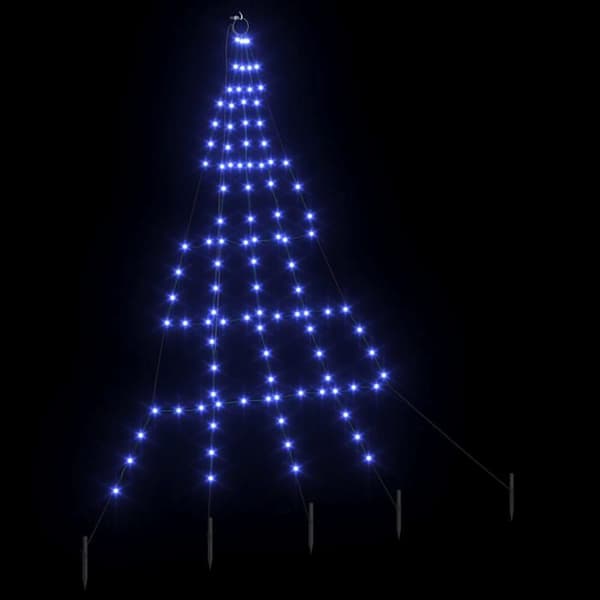 LED-julgran - EXKLUSIV HEM - med markspett - Blå - 182 cm - USB Blå