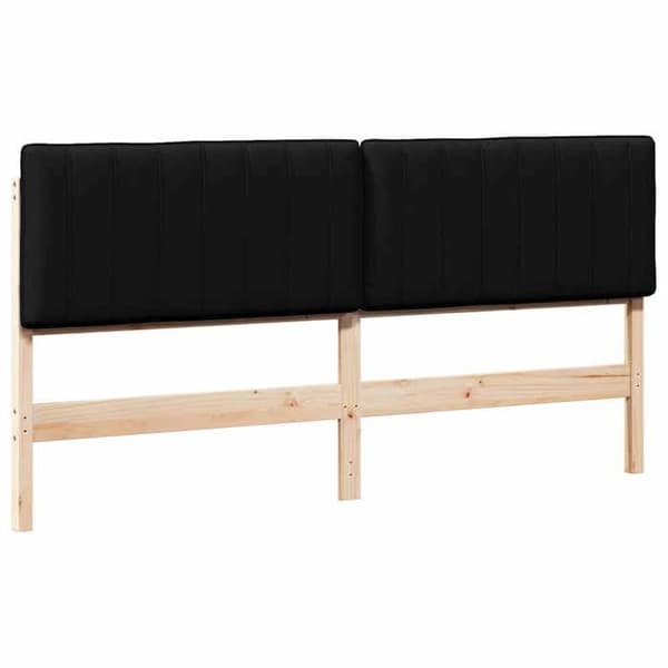 Hovedgærde - EKSKLUSIV HUS - Rektangulær - Massiv fyr - 200 cm - Brun/Sort Brun och Svart