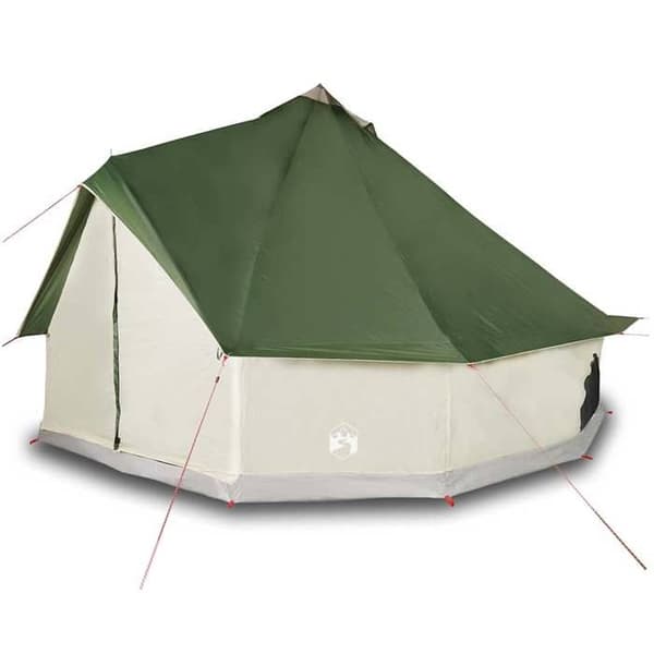 Maison Exclusive - Perhe-teltta tipi 12 henkilöä vihreä vedenpitävä