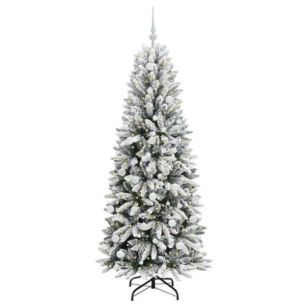 Maison Exclusive - Konstgjord Julgran Vit 180 cm