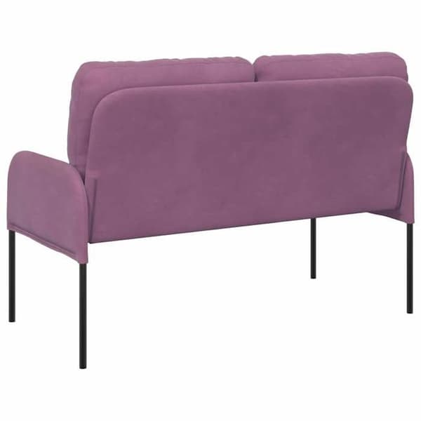Maison Exclusive - Sofaer med pude 110cm Lilla Krydsfiner