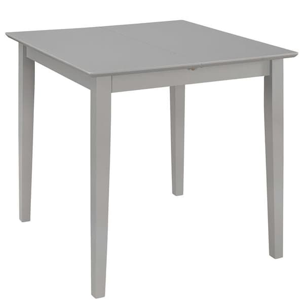 Maison Exclusive - Utökningsbar matbord Grå (80-120) x 80 x 74 cm MDF Grå
