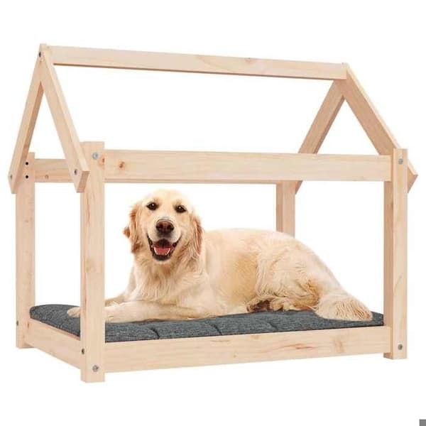 Maison Exclusive - Hundsäng 81x60x70 cm i solid furu
