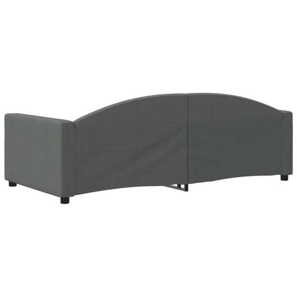 Maison Exclusive - Tummanharmaa 90x190 cm kangas ilman patjaa lepotuoli Mörkgrå