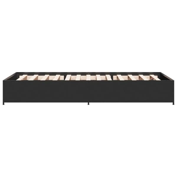 Maison Exclusive - Sengestel uden madras sort 75x190 cm Svart