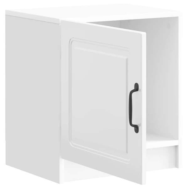 Maison Exclusive - Hvid glans natbord 43 x 34,5 x 47 cm