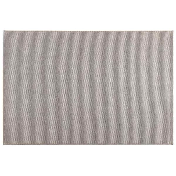 Indendørs tæppe - EKSKLUSIV HUS - LUGO - Polyester - 240 x 340 cm - Creme & Taupe Grädde och Mård