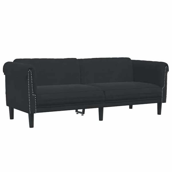 Maison Exclusive - 3 kpl:n musta samettisohvasetti