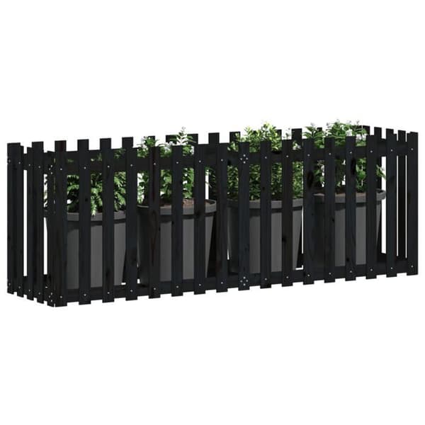 Maison Exclusive - Design-korkea puutarhavuode 200x50x70cm massiivipuusta