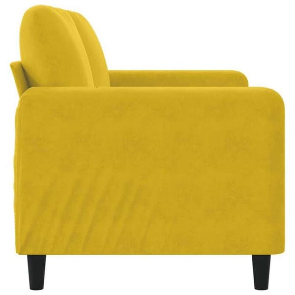 Maison Exclusive - 2-personers Sofa Gul 140 cm Velour
