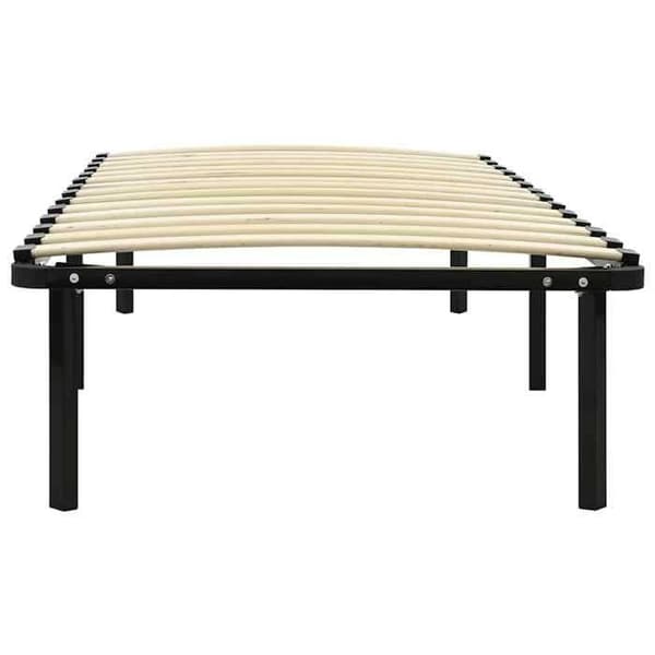 Sengestel - Eksklusiv Hus - Sort - Metal - 90x200 cm svart
