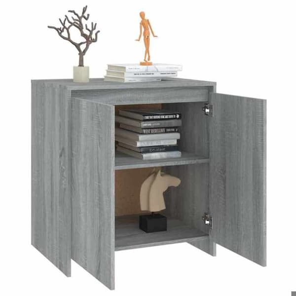 Maison Exclusive - Buffet Sonoma grå 70x41x75 cm Ingeniørtræ