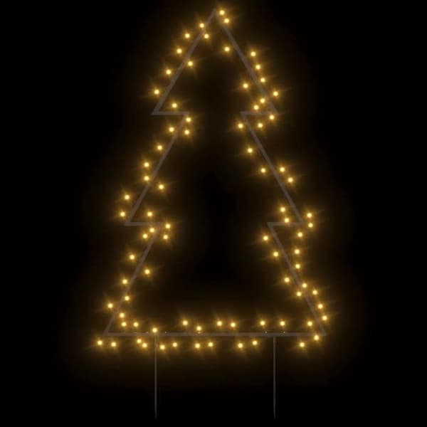 Maison Exclusive - Ljusdekoration julgran med pinnar 80 LED 60 cm