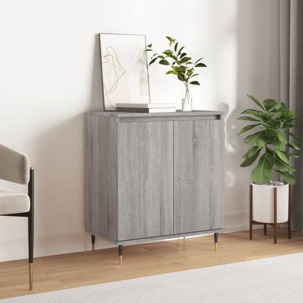 Maison Exclusive - Buffet Sonoma grå 60x35x70 cm Ingeniørtræ