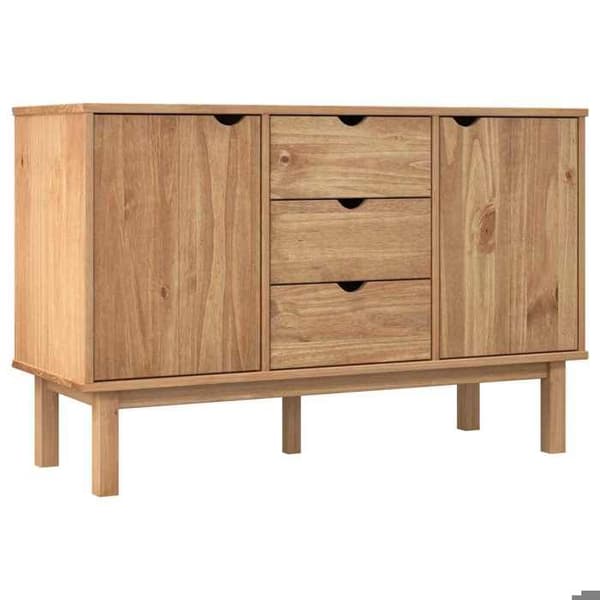 Maison Exclusive - Buffé OTTA 113,5x43x73 cm Massivt furu
