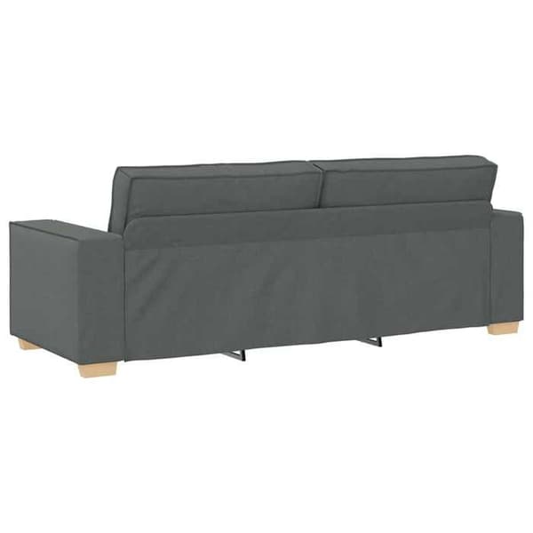 Maison Exclusive - Sofa 3 pladser Mørkegrå 220x78x84 cm Stof