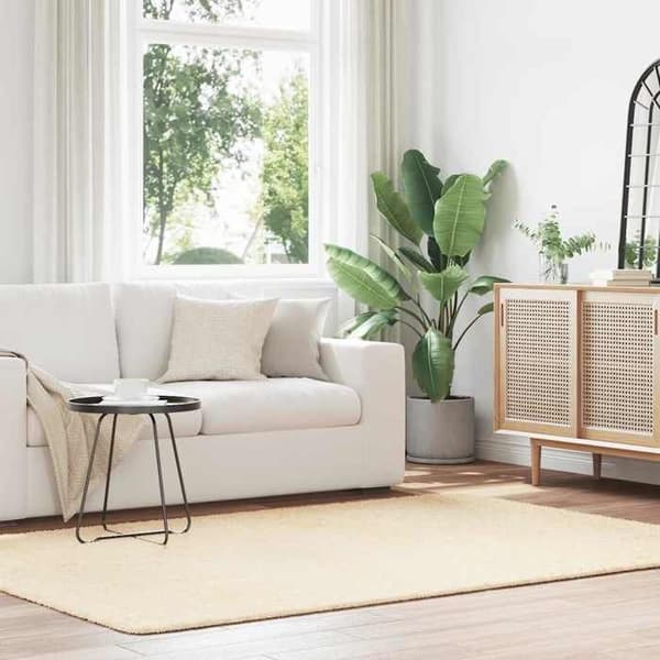 Maison Exclusive - Långhårig Shaggy Matta NAVARRA crème 160x230 cm polyester